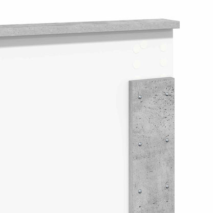 Headboard Concrete Grey Engineered wood