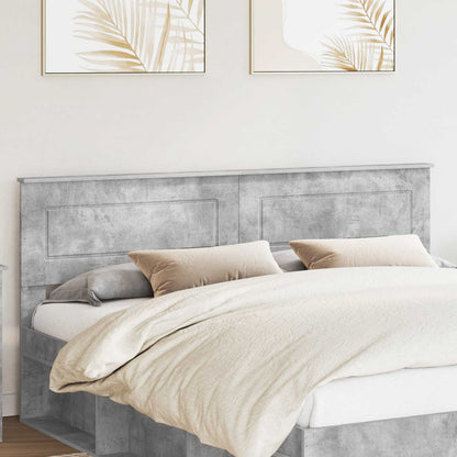 Headboard Concrete Grey Engineered wood