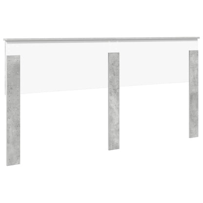 Headboard Concrete Grey Engineered wood