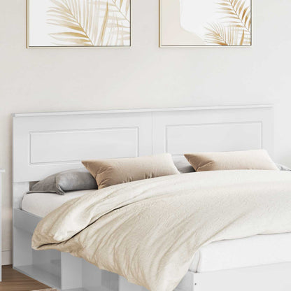 Headboard Gloss White Engineered wood