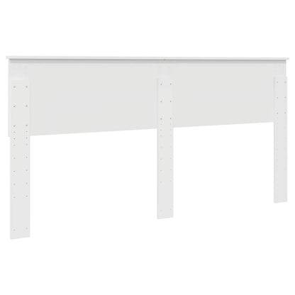 Headboard Gloss White Engineered wood