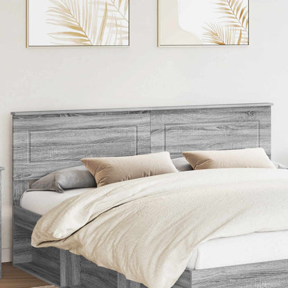 Headboard Grey Sonoma Engineered wood