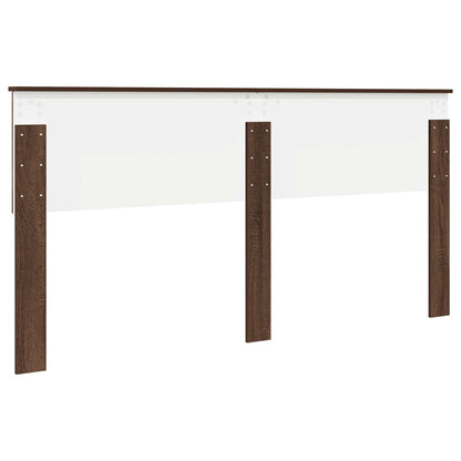 Headboard Brown Oak Engineered wood