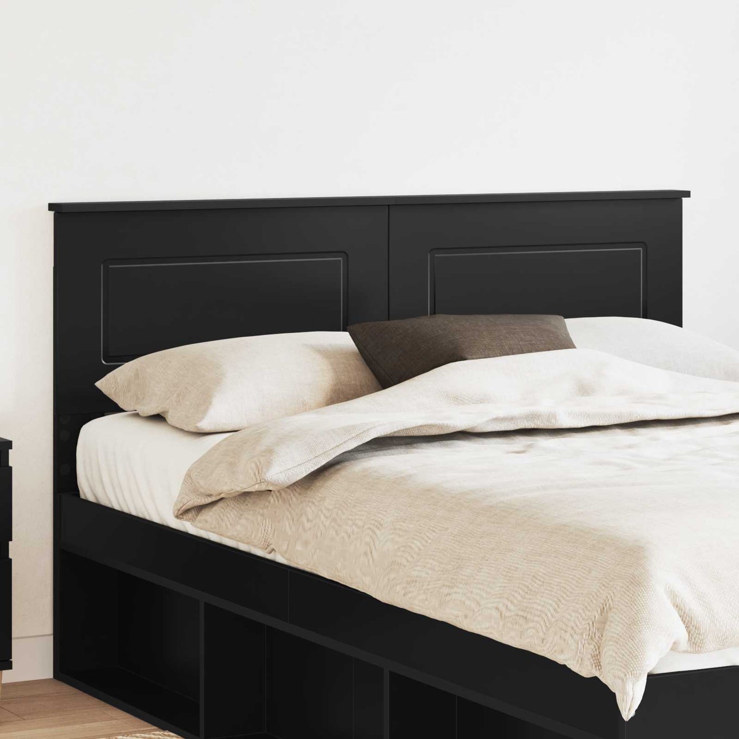 Headboard Black Oak Engineered wood