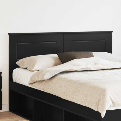 Headboard Black Oak Engineered wood