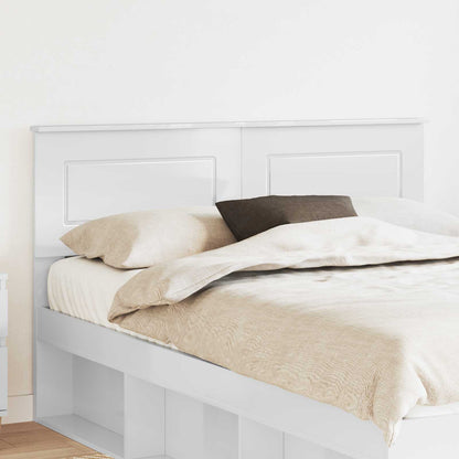 Headboard Gloss White Engineered wood