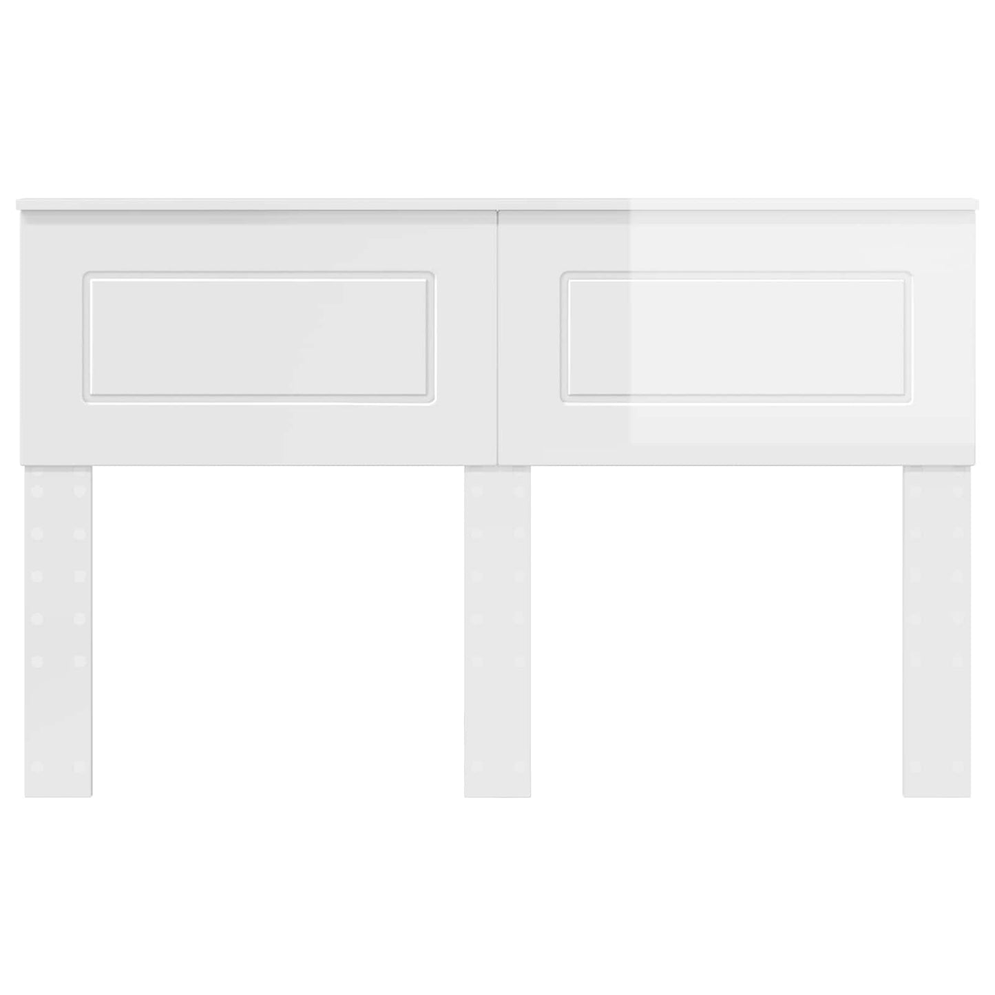 Headboard Gloss White Engineered wood