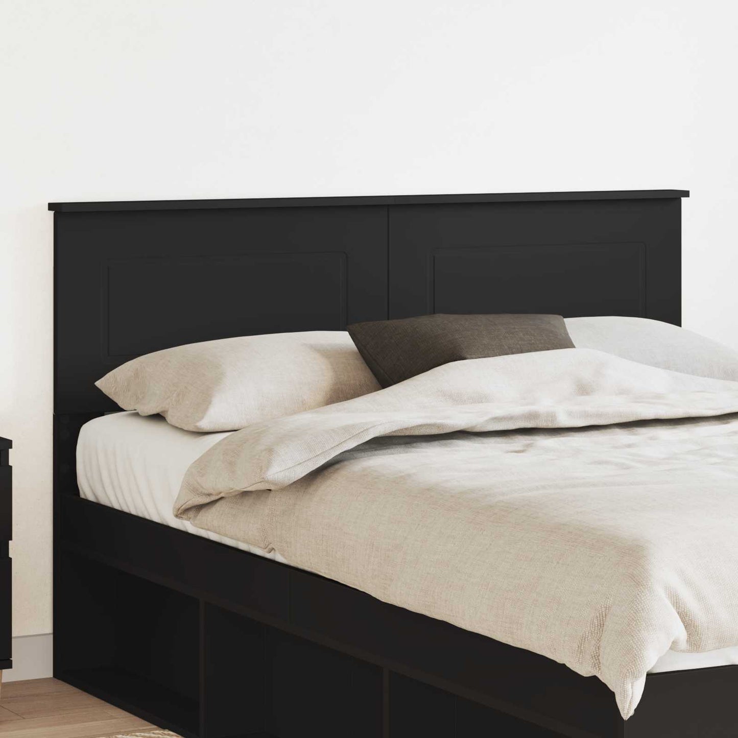 Headboard Black Oak Engineered wood