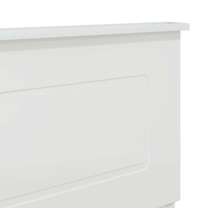 Headboard Gloss White Engineered wood