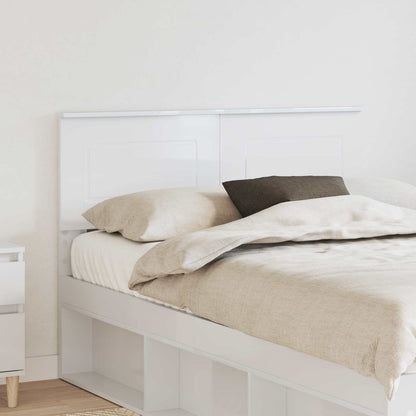 Headboard Gloss White Engineered wood