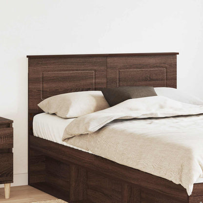 Headboard Brown Oak Engineered wood