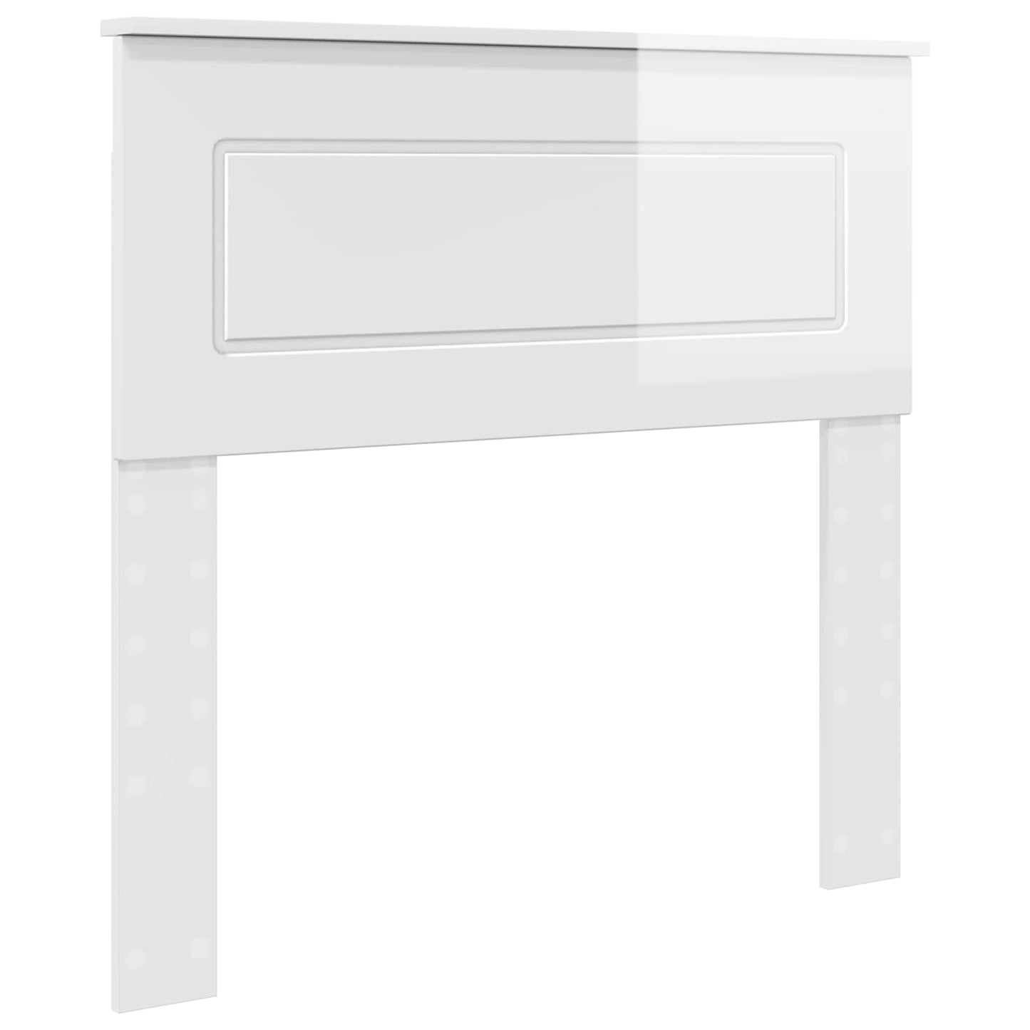 Headboard Gloss White Engineered wood