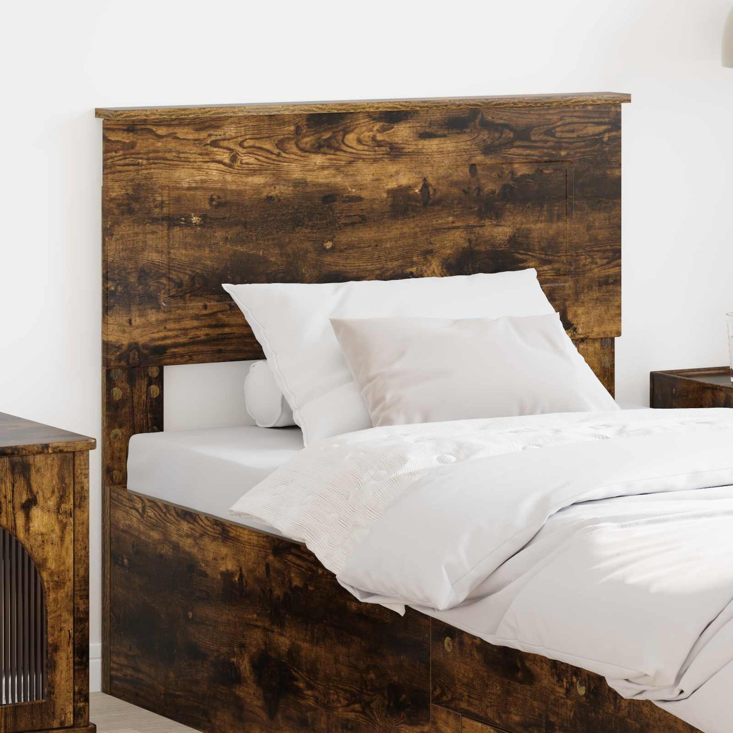 Headboard Smoked Oak Engineered wood