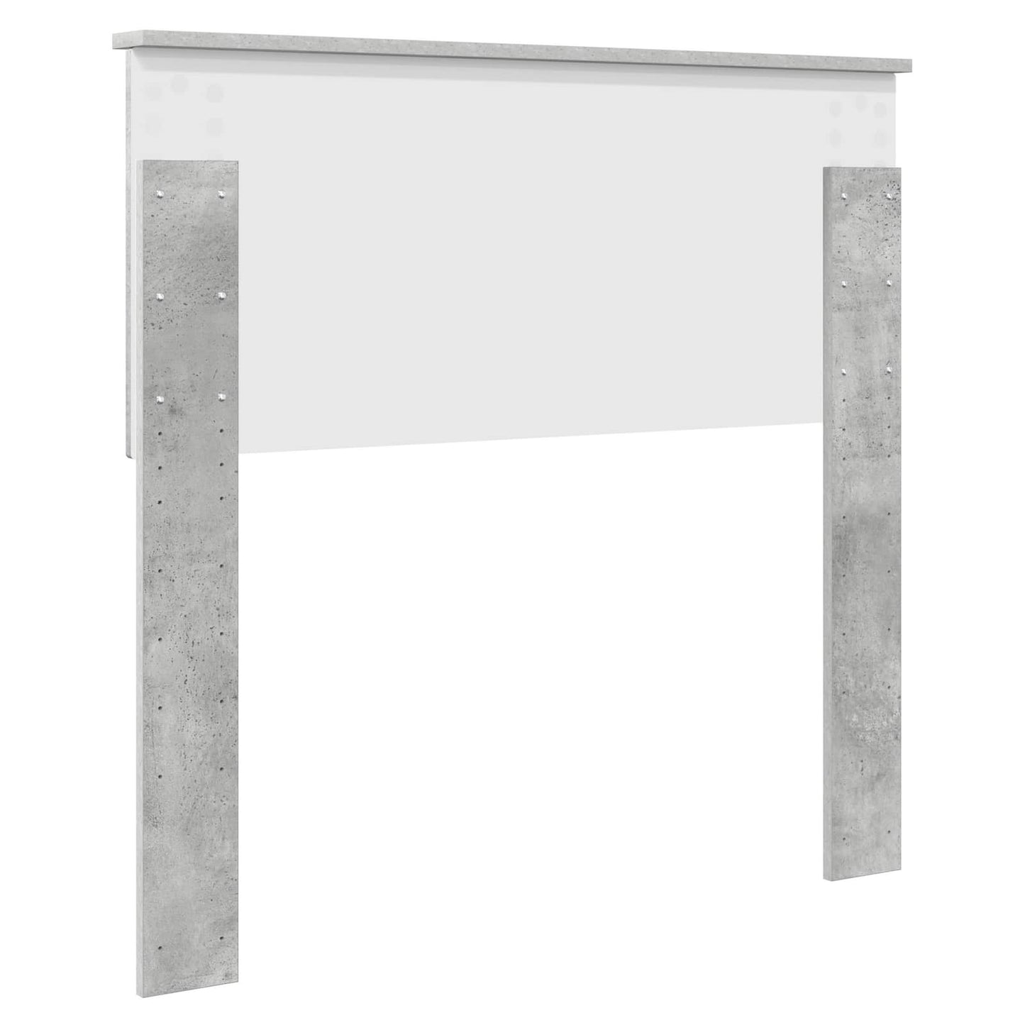 Headboard Concrete Grey Engineered wood