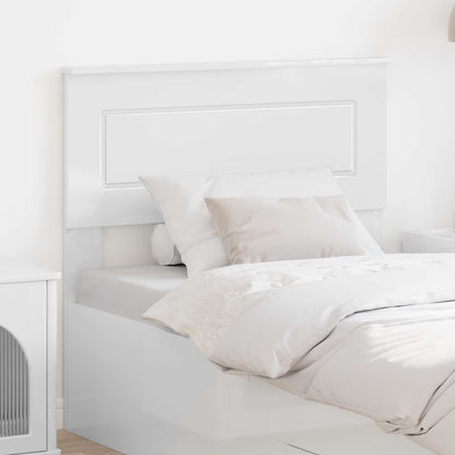 Headboard Gloss White Engineered wood