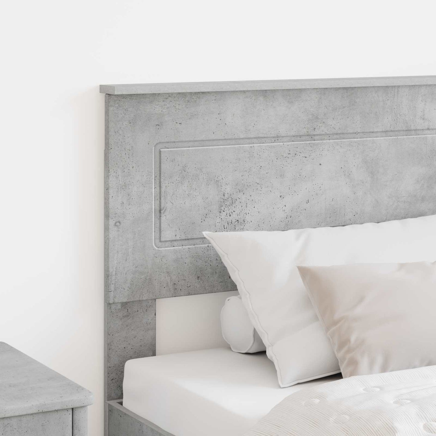 Headboard Concrete Grey Engineered wood