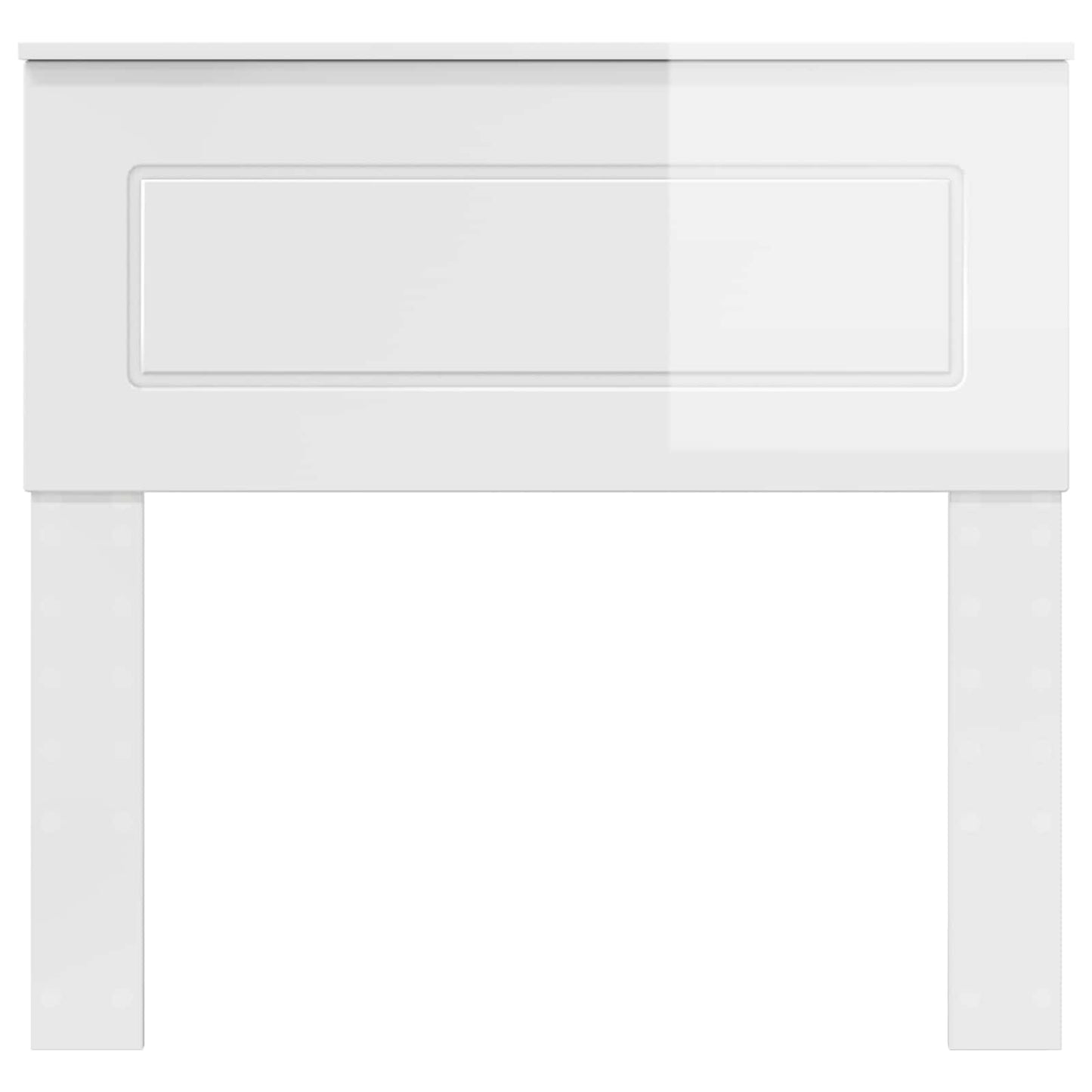 Headboard Gloss White Engineered wood