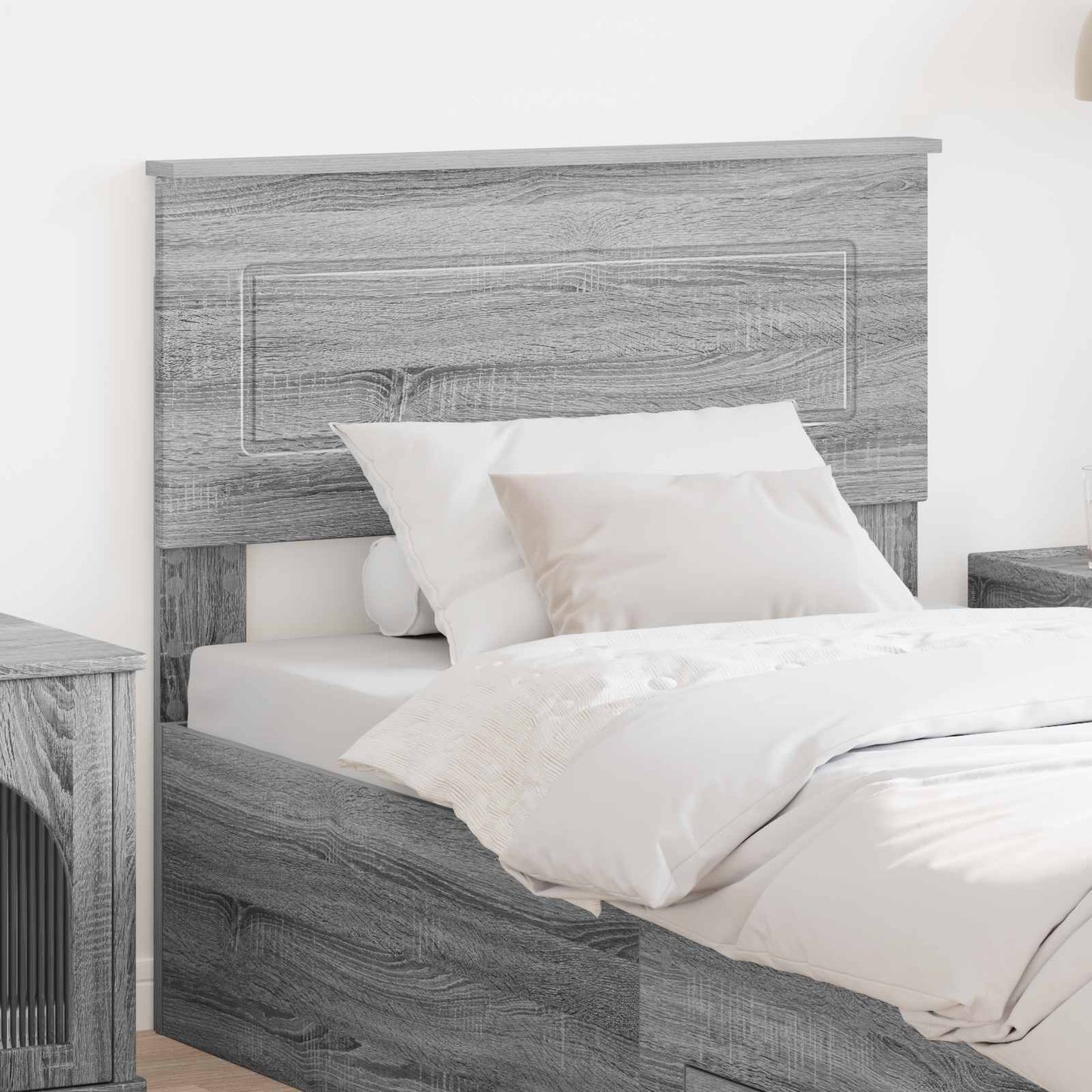 Headboard Grey Sonoma Engineered wood