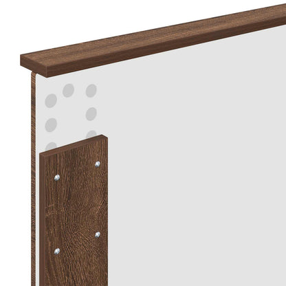 Headboard Brown Oak 90 cm Engineered wood