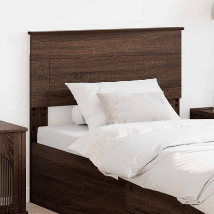 Headboard Brown Oak 90 cm Engineered wood