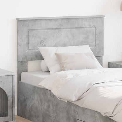 Headboard Concrete Grey Engineered wood