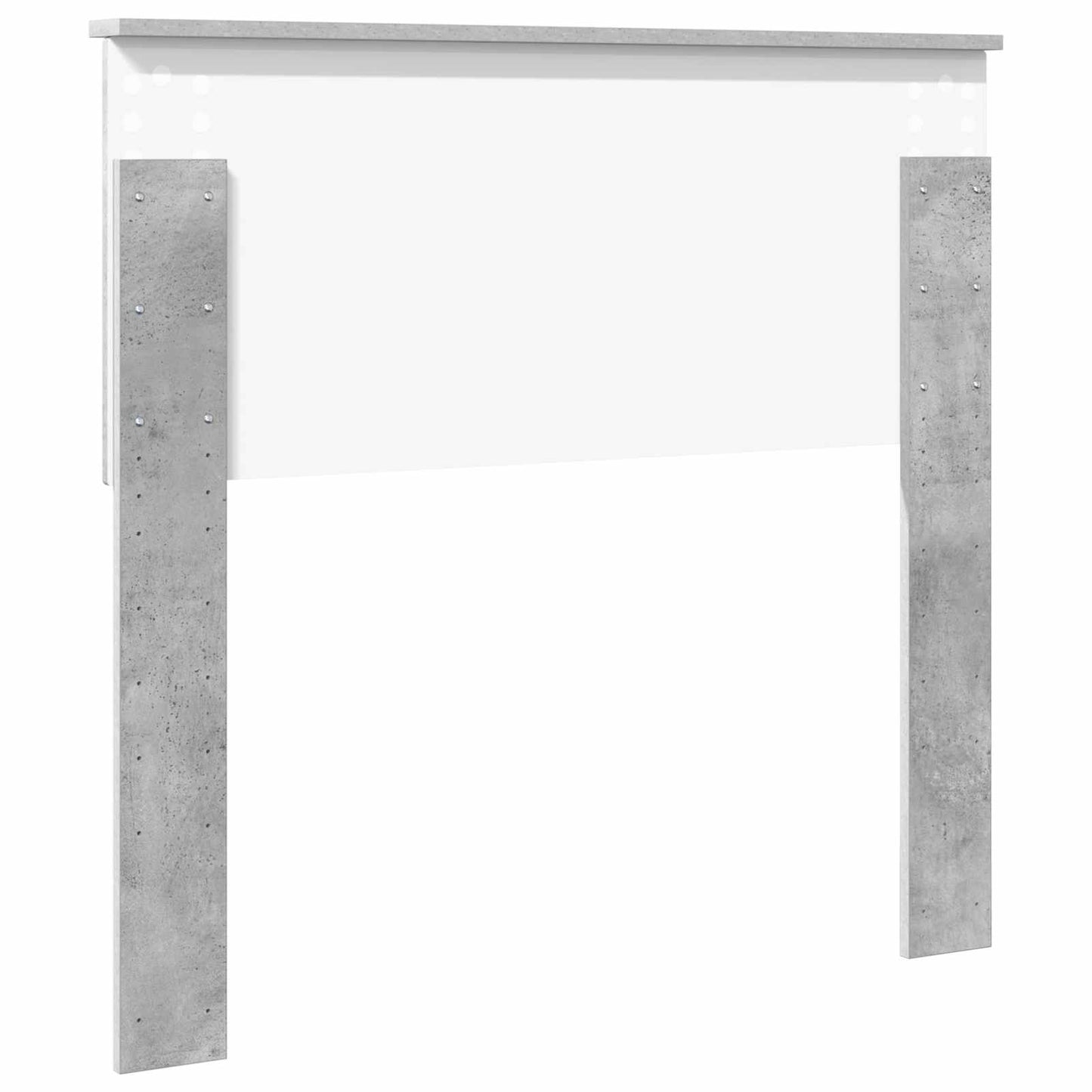Headboard Concrete Grey Engineered wood