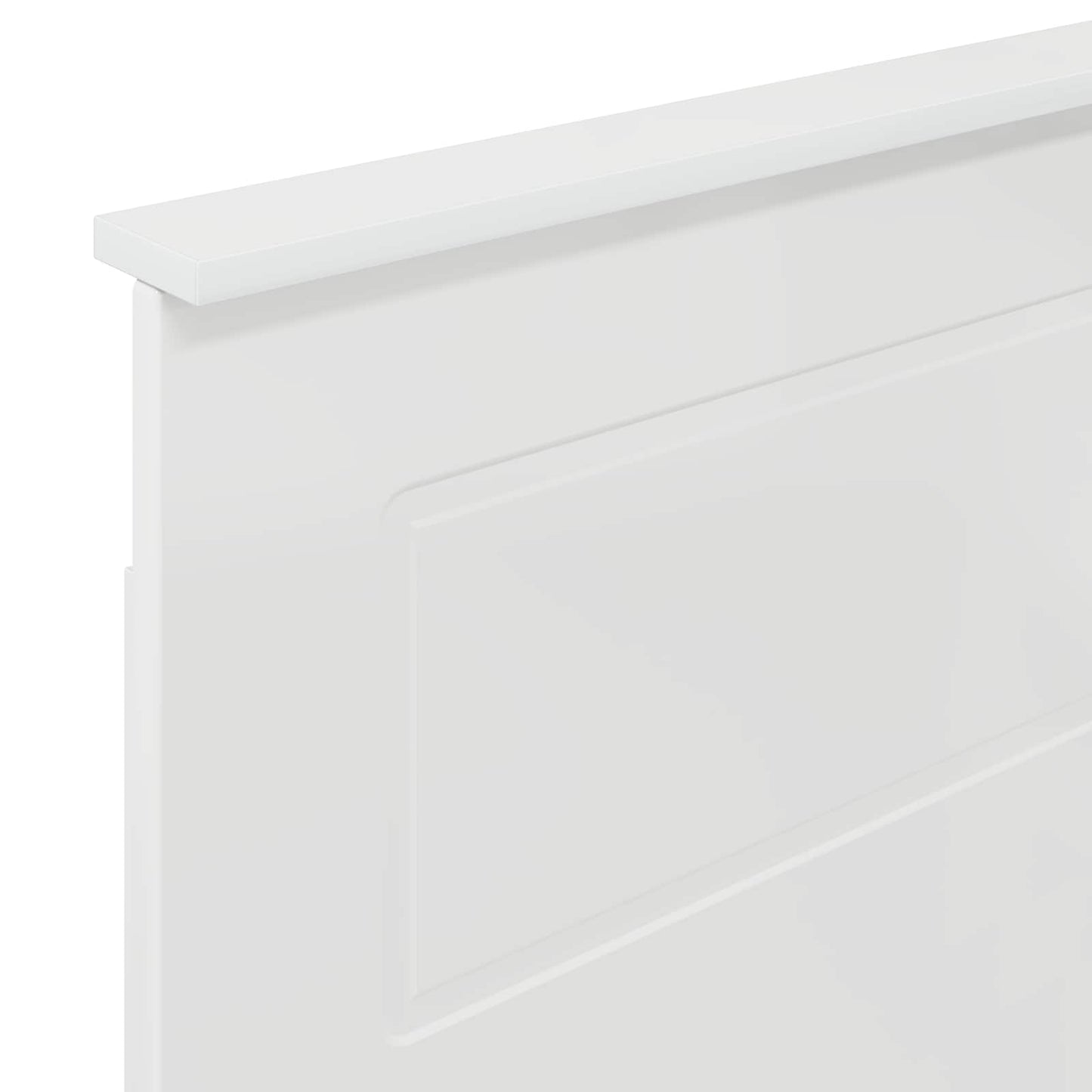 Headboard Gloss White Engineered wood