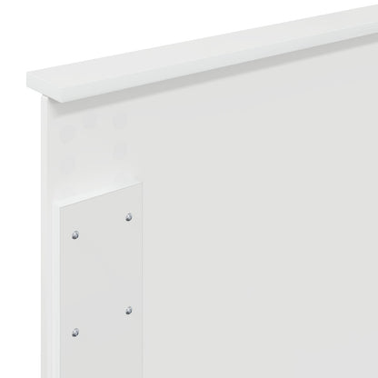 Headboard Gloss White Engineered wood