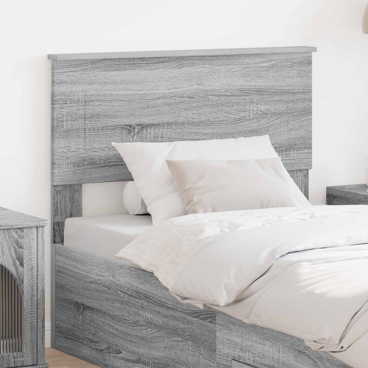 Headboard Grey Sonoma Engineered wood