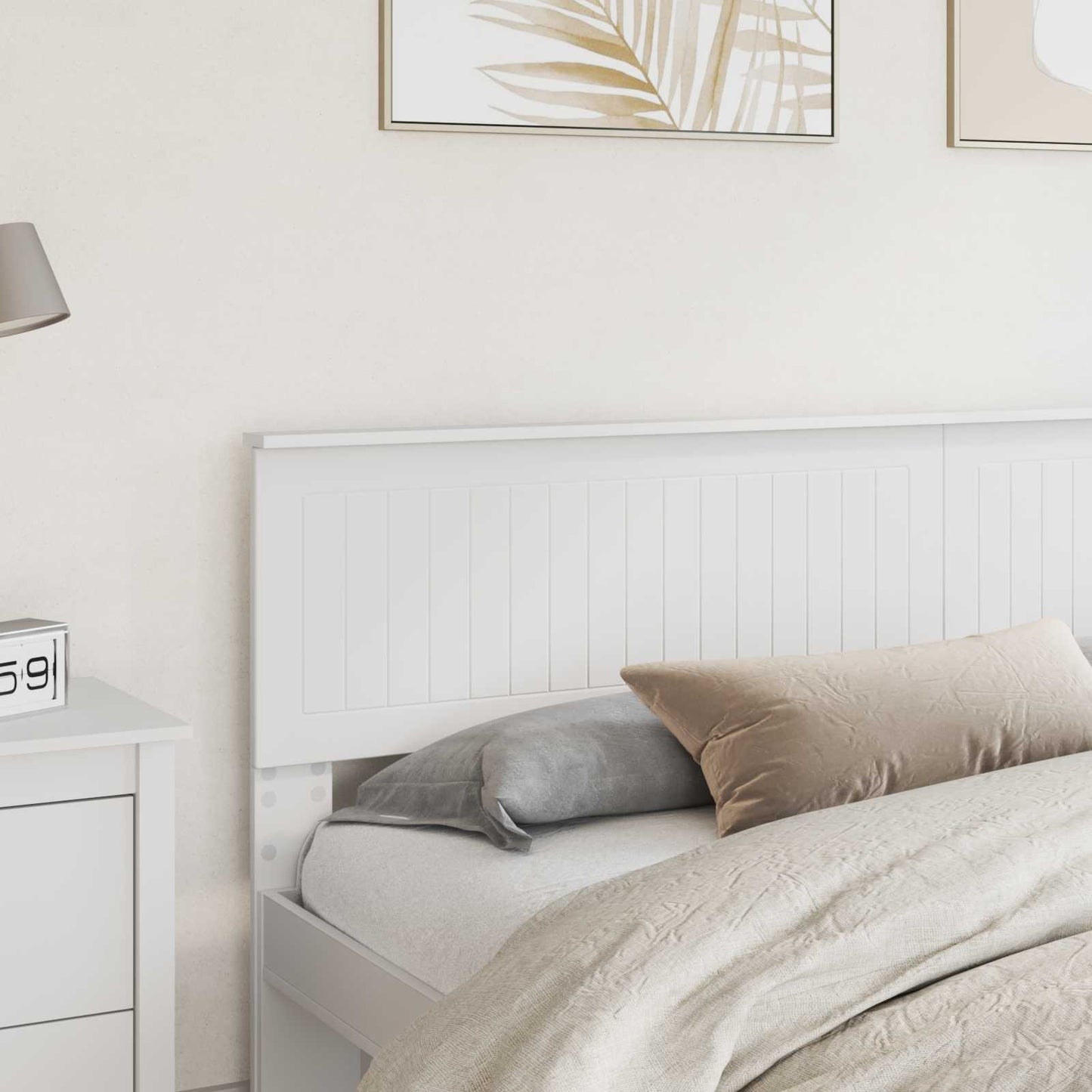 Headboard White Engineered wood