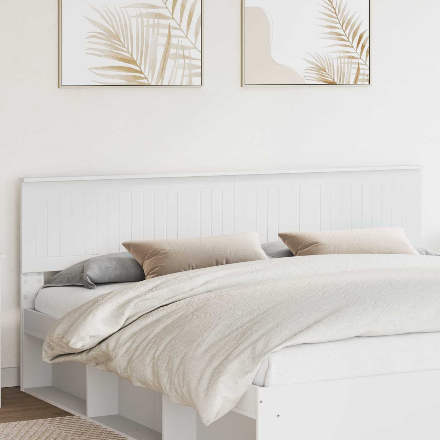 Headboard White Engineered wood