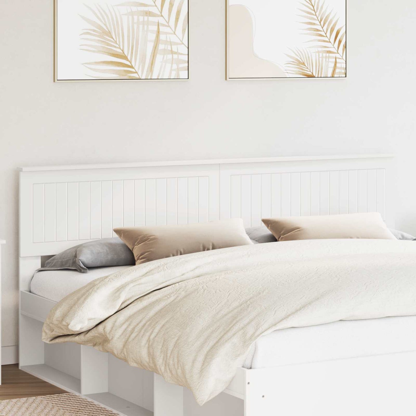 Headboard White Engineered wood