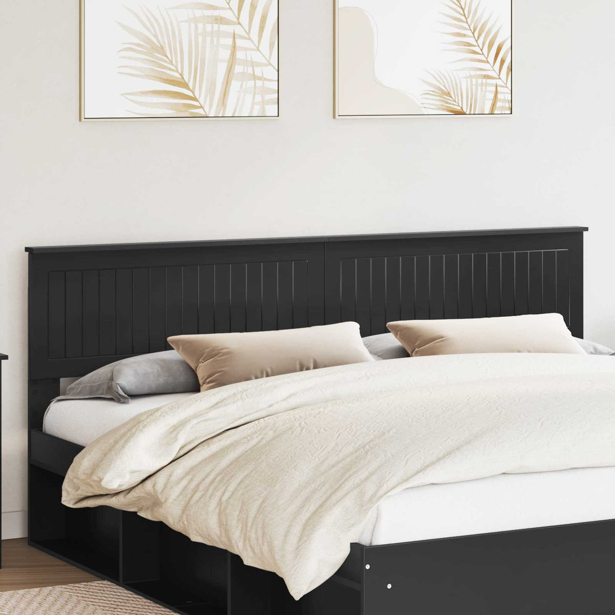 Headboard Black Oak Engineered wood