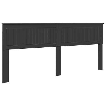 Headboard Black Oak Engineered wood
