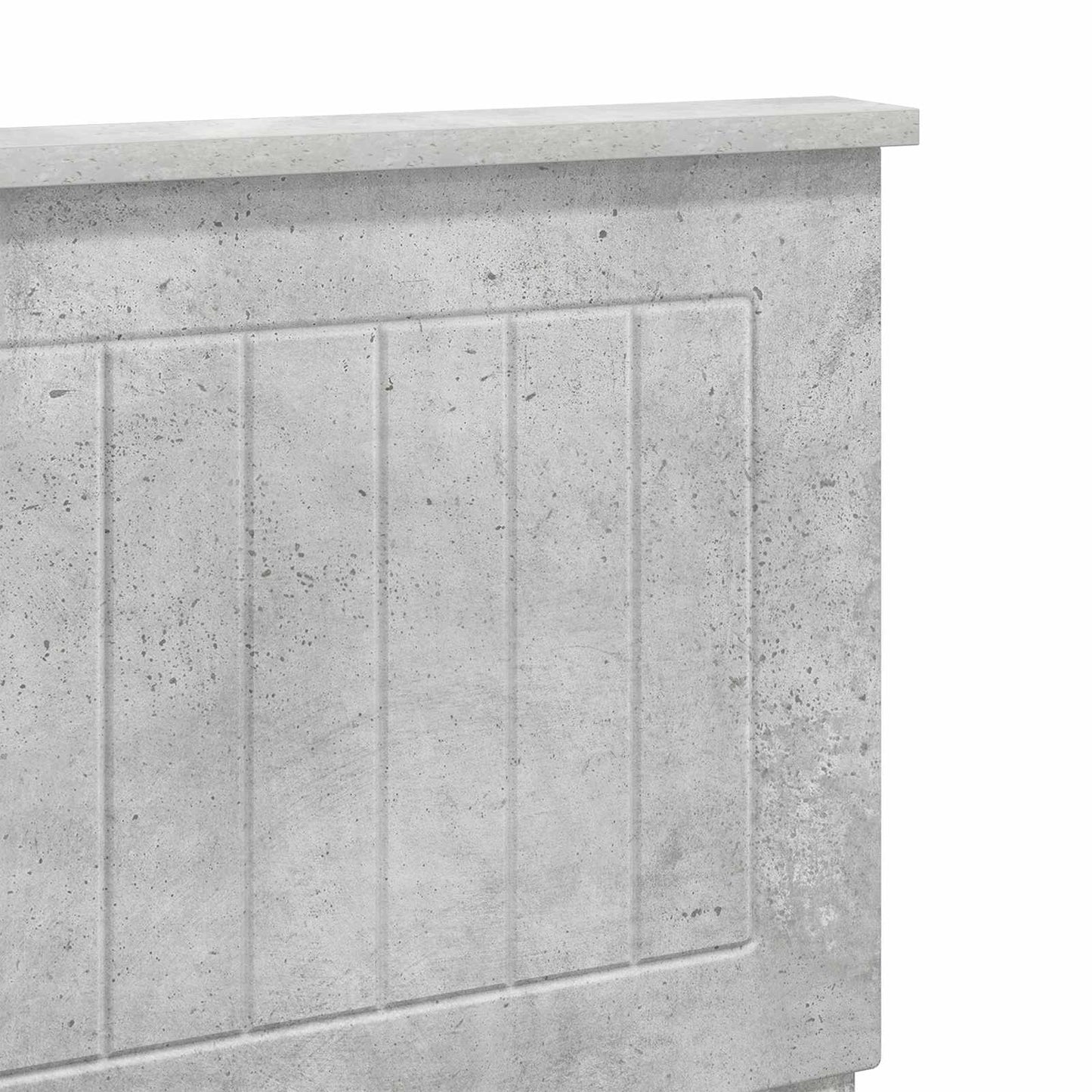 Headboard Concrete Grey Engineered wood