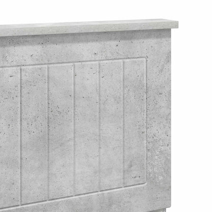 Headboard Concrete Grey Engineered wood