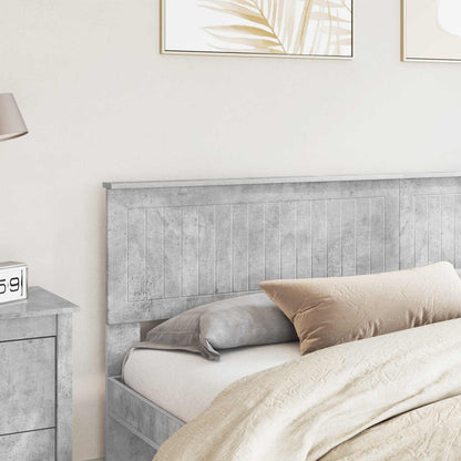 Headboard Concrete Grey Engineered wood