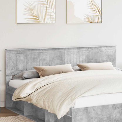 Headboard Concrete Grey Engineered wood