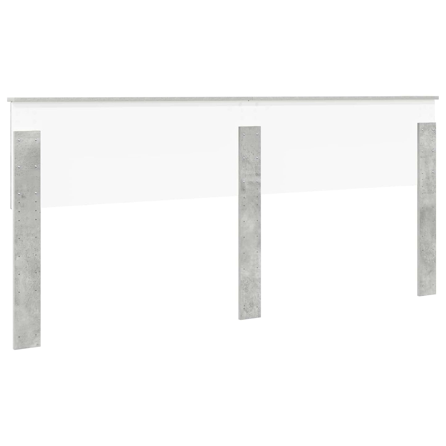 Headboard Concrete Grey Engineered wood