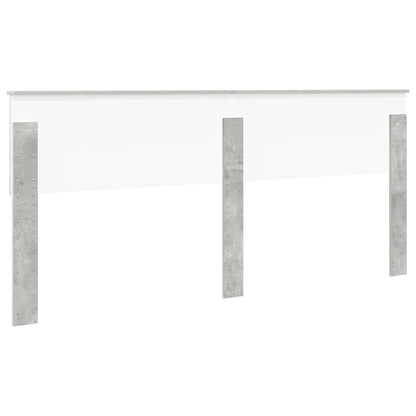 Headboard Concrete Grey Engineered wood