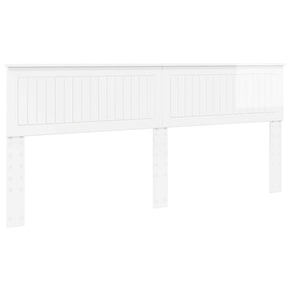 Headboard Gloss White Engineered wood