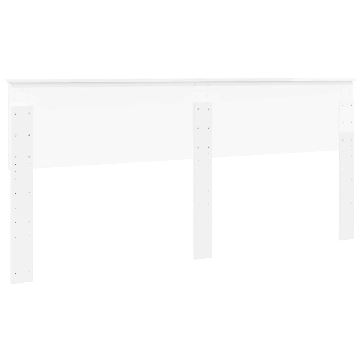 Headboard Gloss White Engineered wood