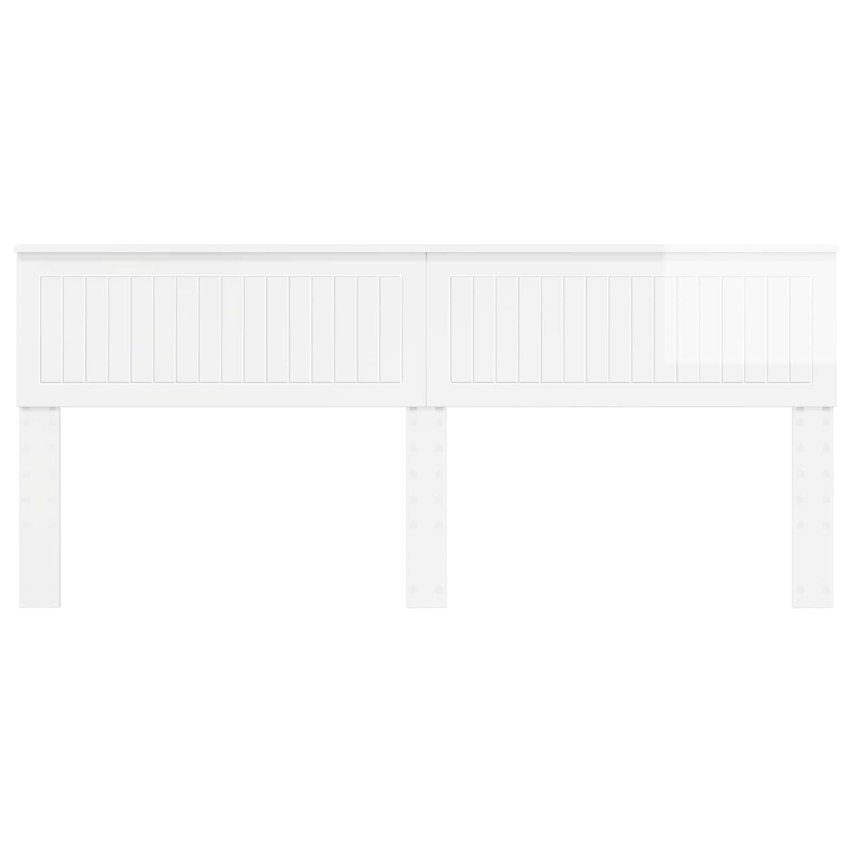 Headboard Gloss White Engineered wood