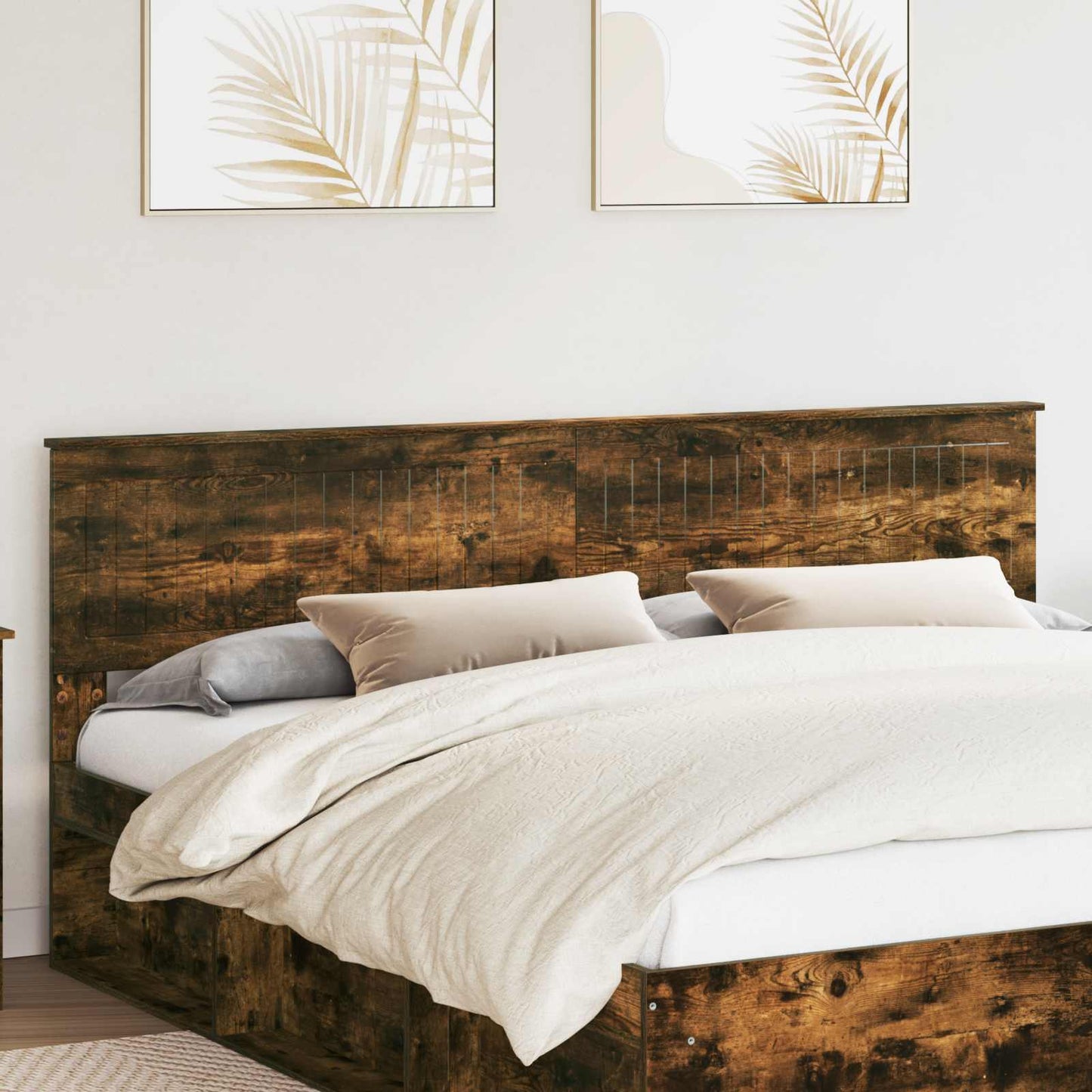Headboard Smoked Oak Engineered wood