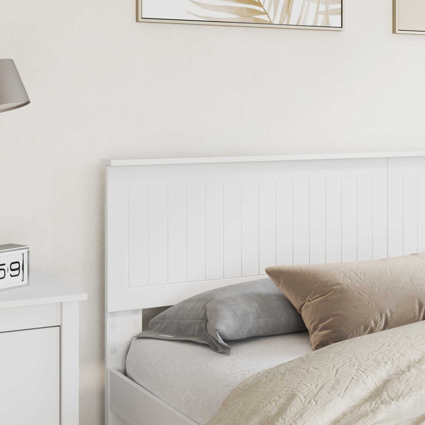 Headboard White Engineered wood