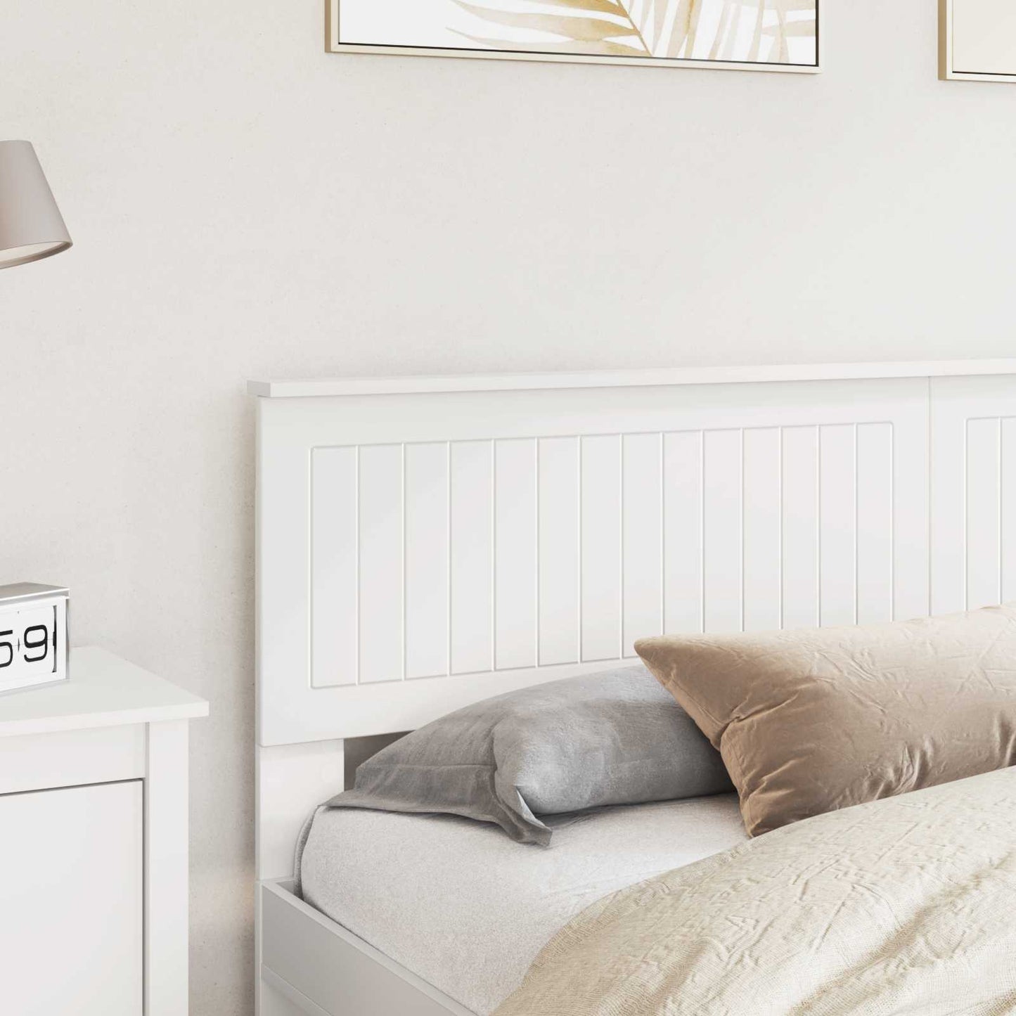 Headboard White Engineered wood