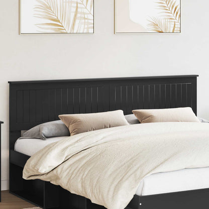 Headboard Black Oak Engineered wood