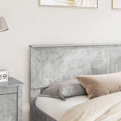Headboard Concrete Grey Engineered wood