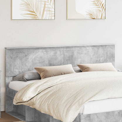Headboard Concrete Grey Engineered wood
