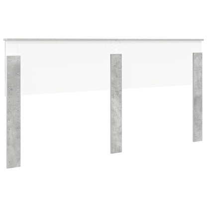 Headboard Concrete Grey Engineered wood